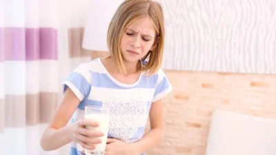 Cows milk allergy or lactose intolerance
